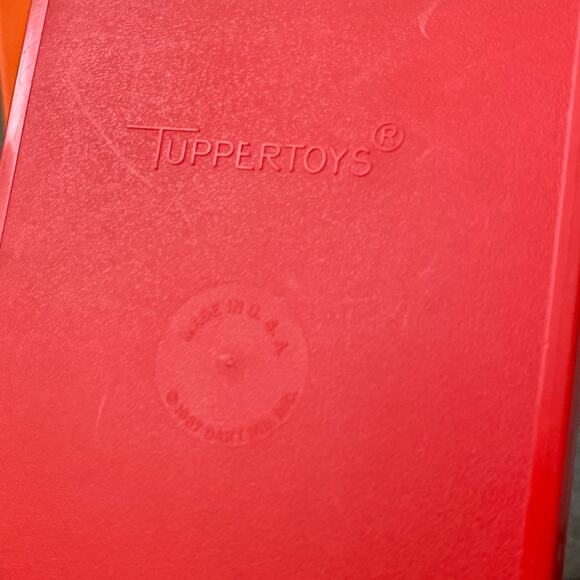 Vintage 1987 Tuppertoys Bookworm ABC Alphabet Nesting Books Kids Toy Complete - Picture 5 of 13